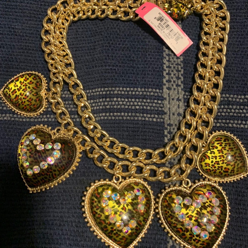 Betsy Johnson cheetah set